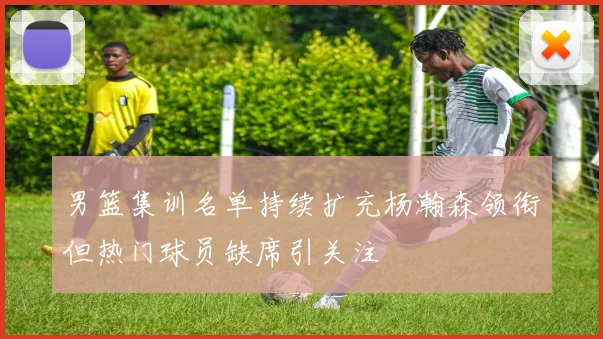 男篮集训名单持续扩充杨瀚森领衔但热门球员缺席引关注